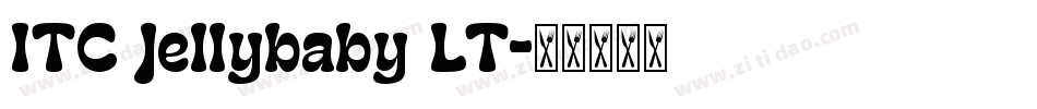 ITC Jellybaby LT字体转换